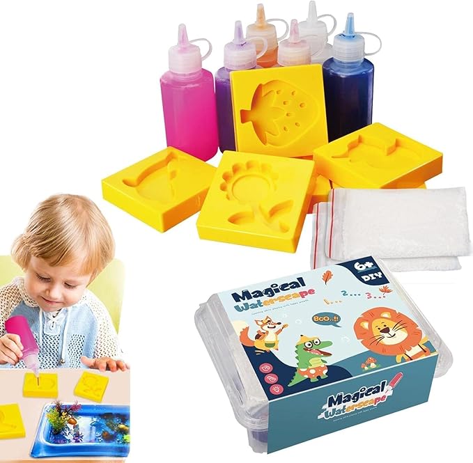 Magic Aqua Creatures Kit – لعبة صنع الكائنات المائية السحرية للأطفال