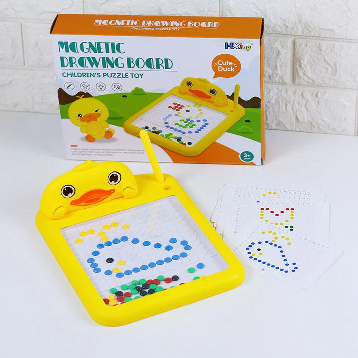 لوحة الإبداع المغناطيسية للأطفال – Magnetic Dot Art Board