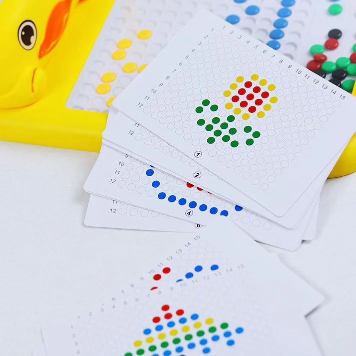 لوحة الإبداع المغناطيسية للأطفال – Magnetic Dot Art Board